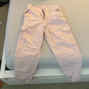 Blush pink American Eagle cargo pants